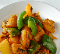 Aloo Capsicum Aloo Capsicum